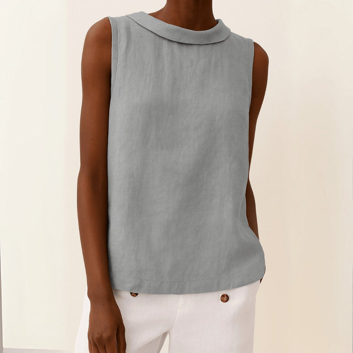 Tara turtleneck top product flat lay