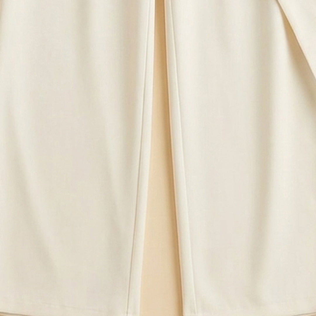 Tina cream fabric close-up