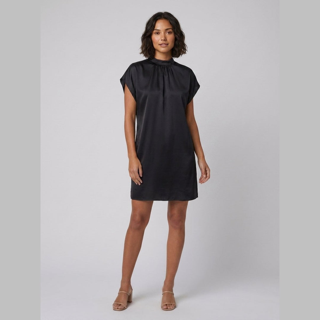Trudy dress black - model