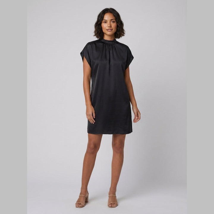 Trudy dress black - model