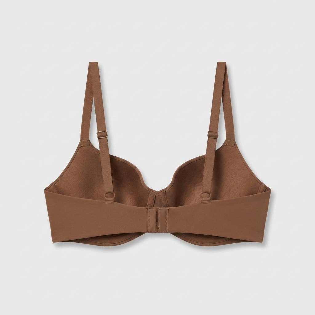 Uplift balconette bra back view