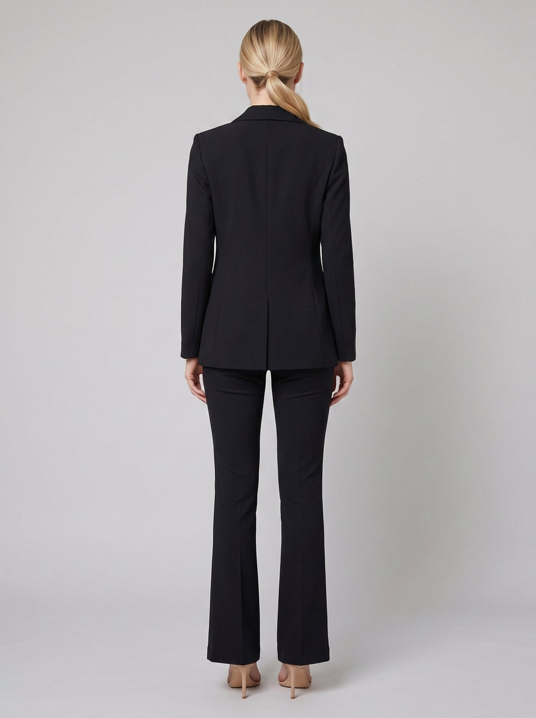 Vita women's suit black back view