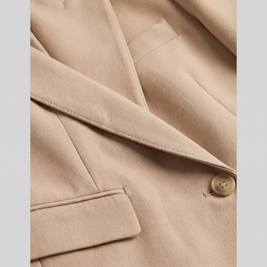 Vita women's suit fabric close-up detail