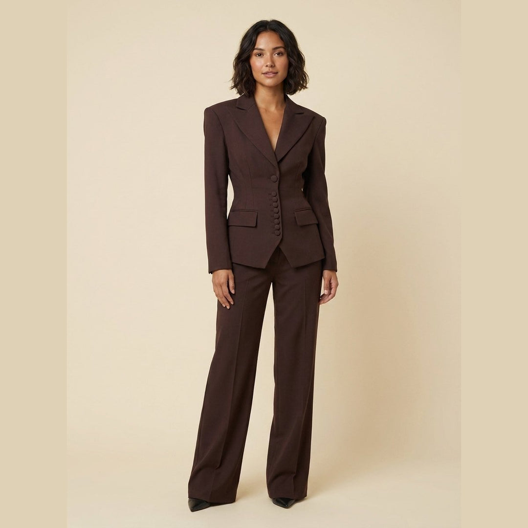 Wanda women's suit brown