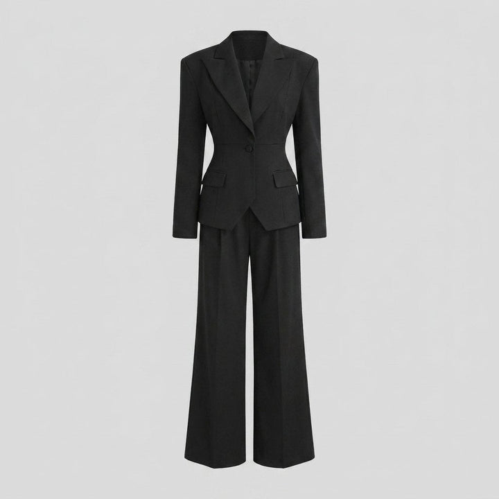 Wanda women's suit product flat lay