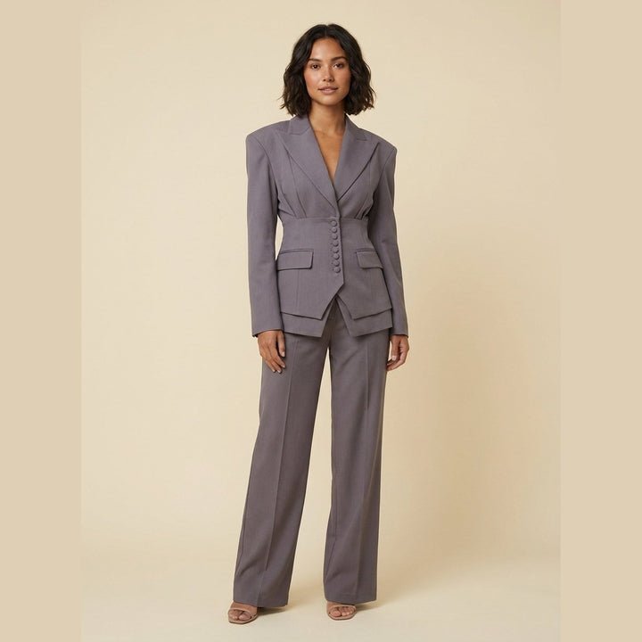 Wanda women's suit grey