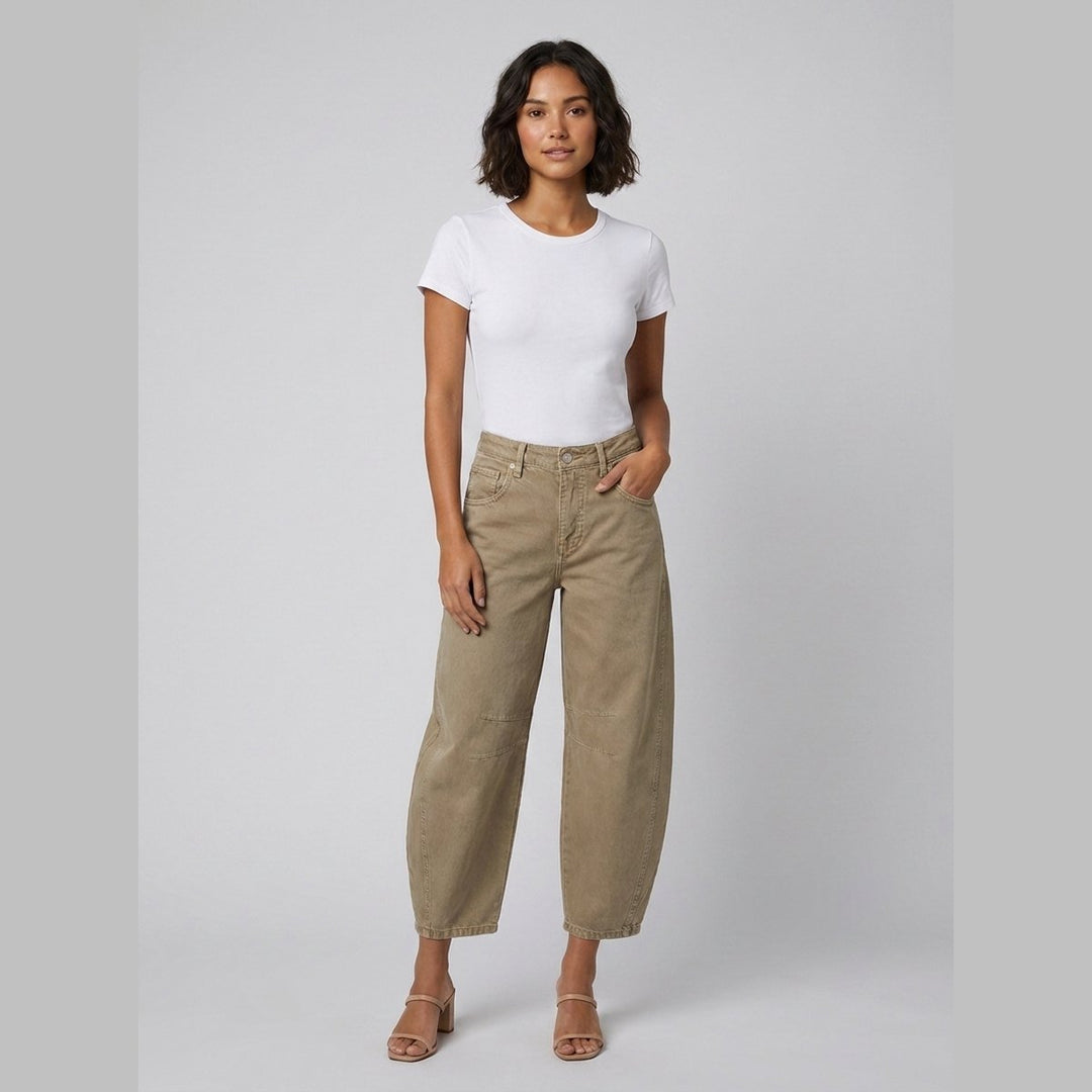 Waverly beige palazzo pants