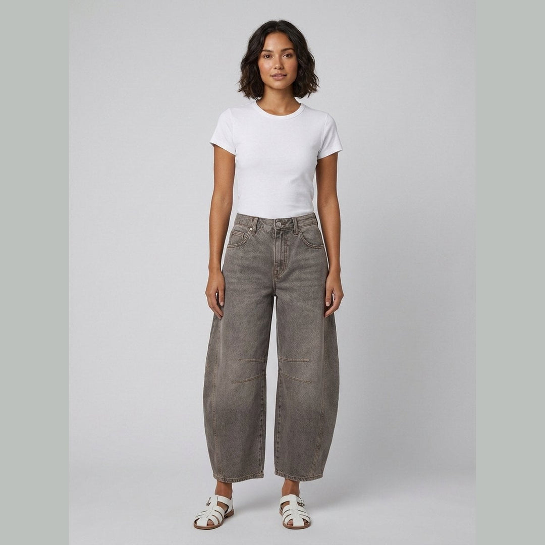 Waverly gray palazzo pants