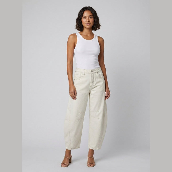 Waverly white palazzo pants