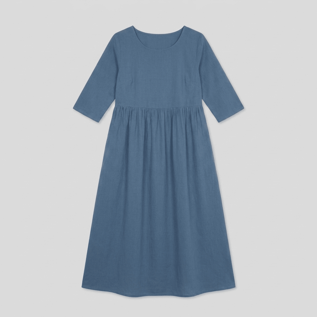 Ysoline cotton dress product flat-lay