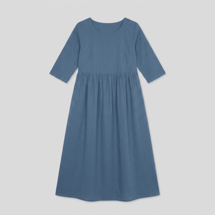 Ysoline cotton dress product flat-lay