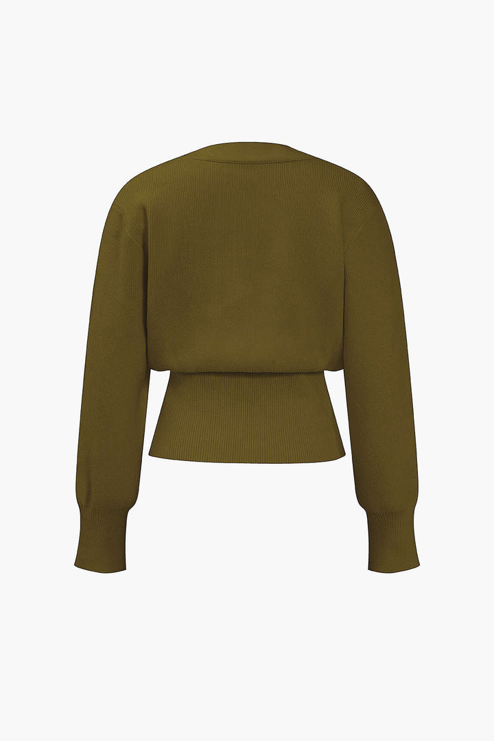 V-Neck | Sweater Cardigan