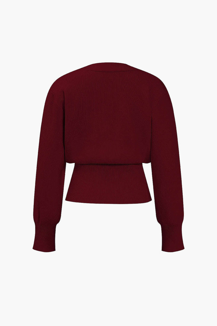V-Neck | Sweater Cardigan
