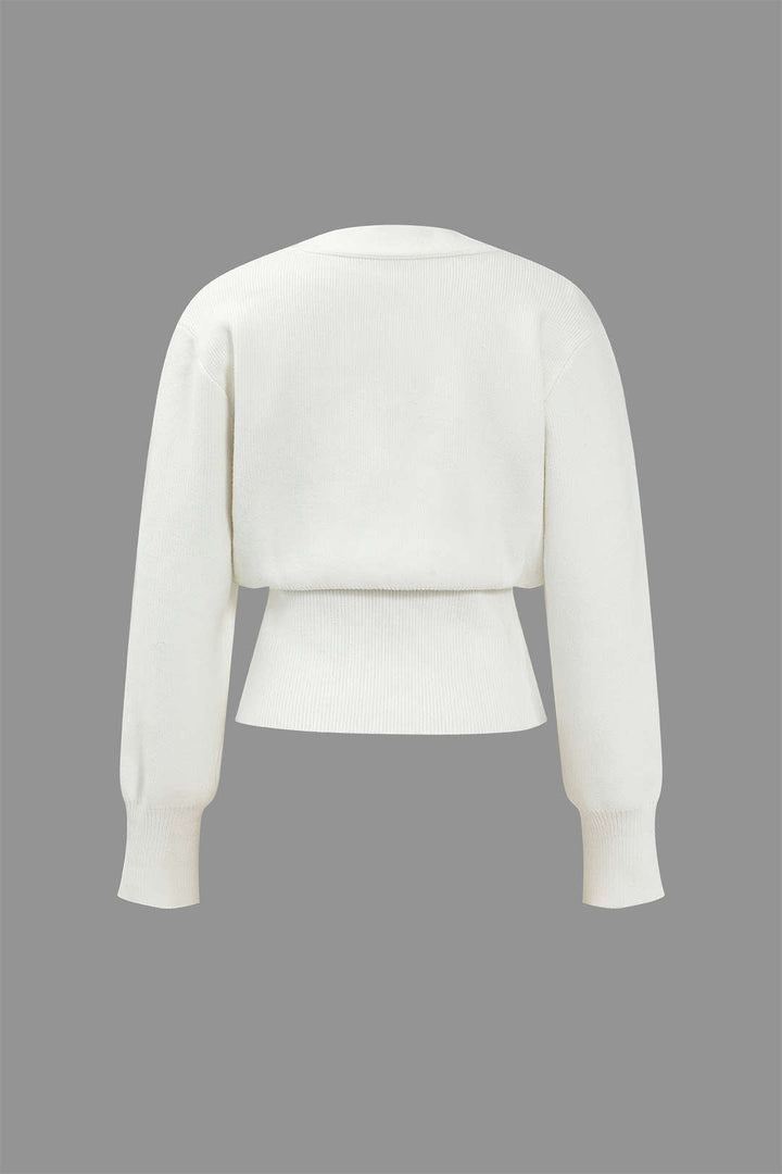 V-Neck | Sweater Cardigan