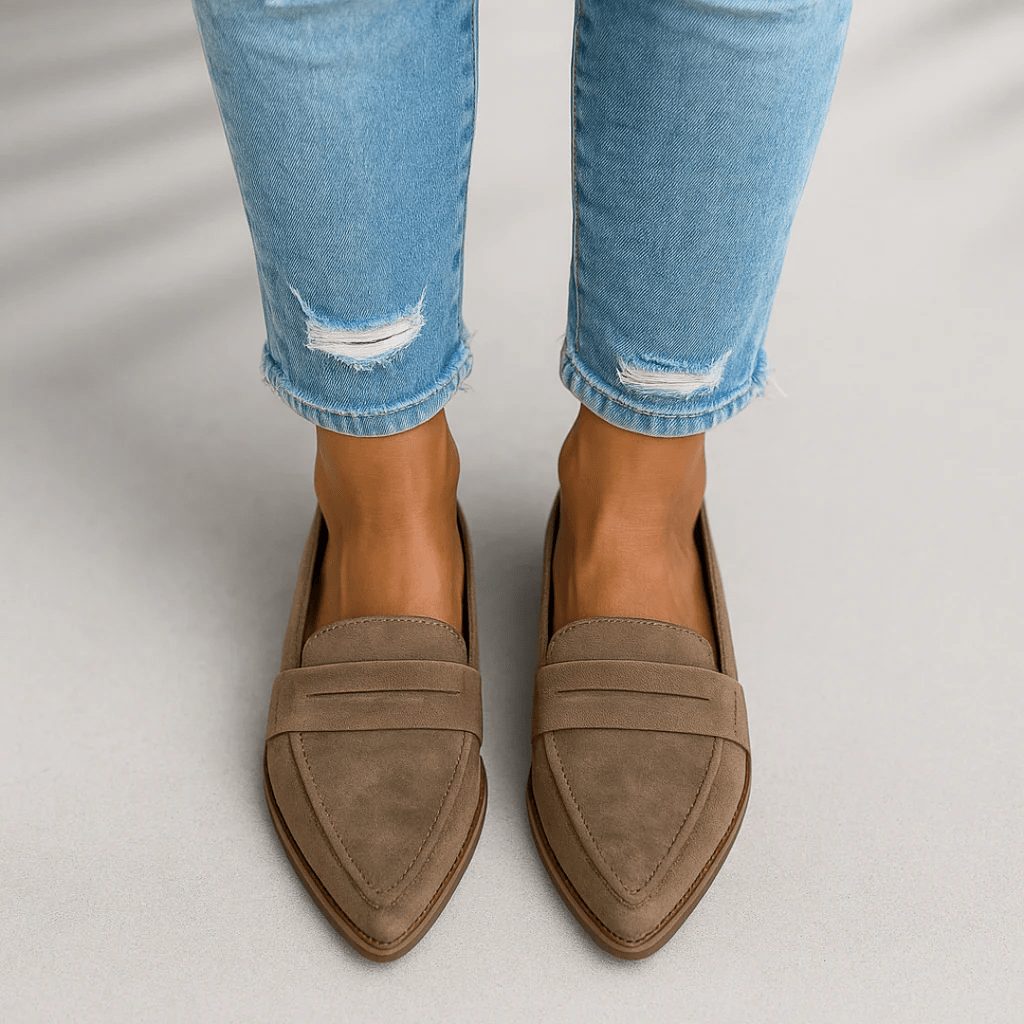 Rosa Loafers for Women | Elegant PU Leather, Orthopedic Comfort - 7