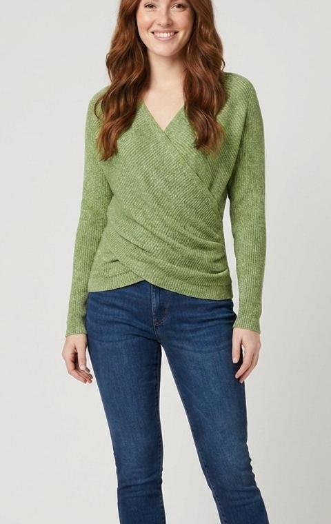 Pullover Sweater - Women's Elegant Comfortable Knit